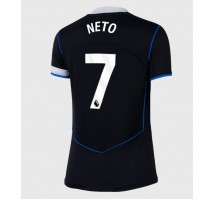 Chelsea Pedro Neto #7 Koszulka Trzecia damskie 2025-26 Krótki Rękaw